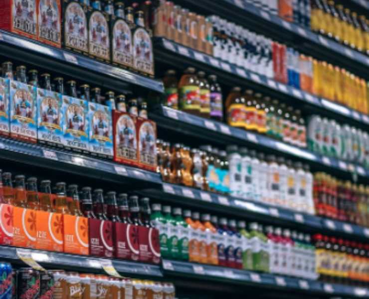 Scaffali supermercato sigle